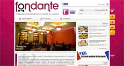 Desktop Screenshot of fondante.ro
